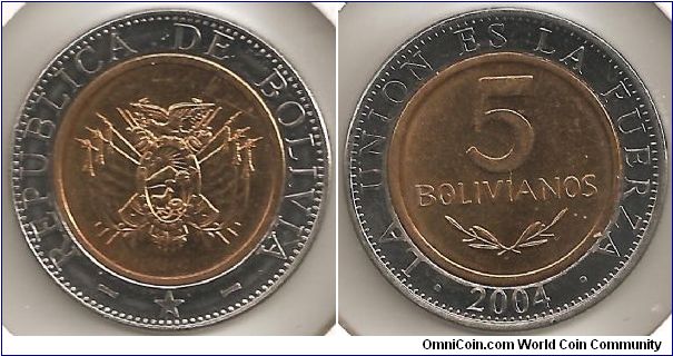 5 Bolivianos