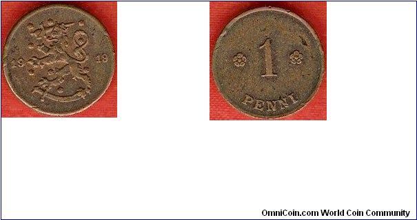 1 penni
copper