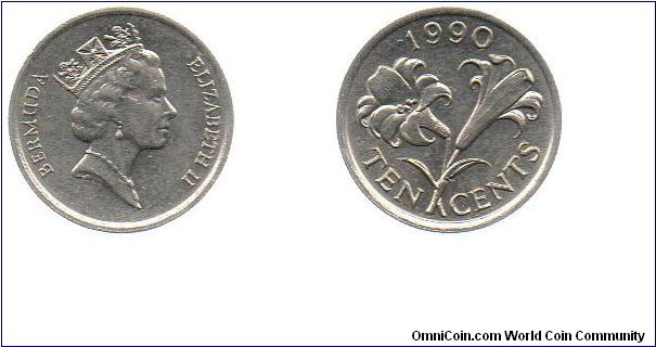 1990 10 cents