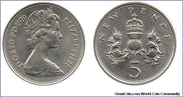 1979 5 new pence