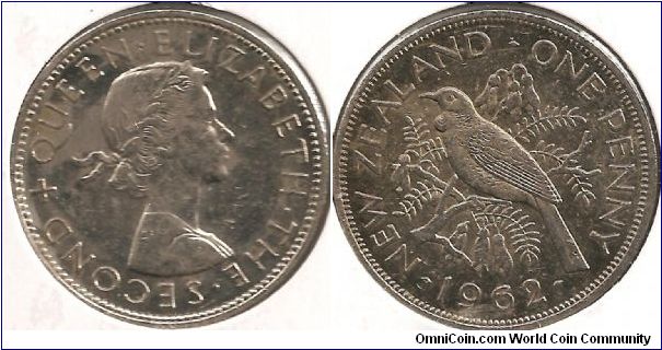 1 Penny Plated as part of a set
