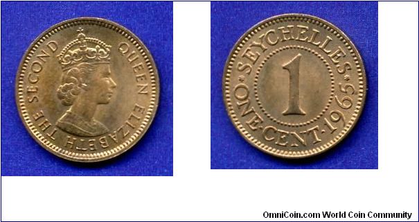 1 cent.
Elizabeth II.


Br.