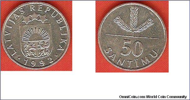 Second Republic
50 santimu
copper-nickel