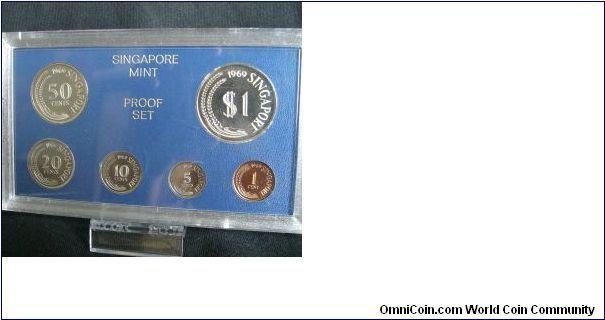 Proof Set 1969
Mintage = 3000