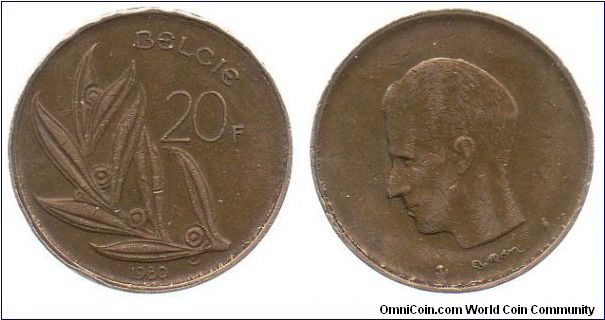 1980 20 Francs