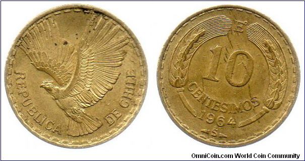 1964 10 centesimos