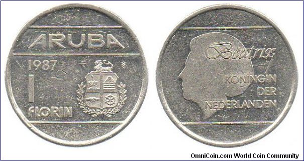 1987 1 Florin