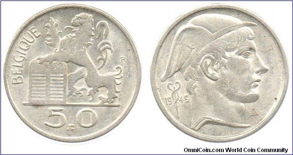 1949 50 Francs - French Legend