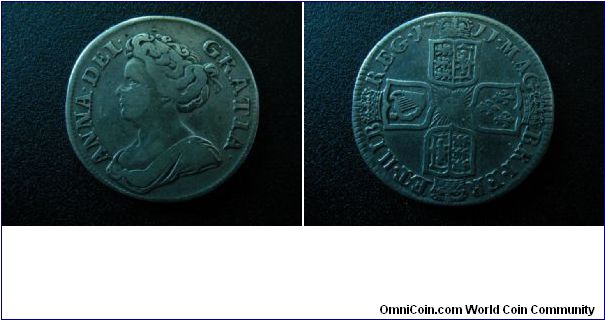 Queen Anne shilling
