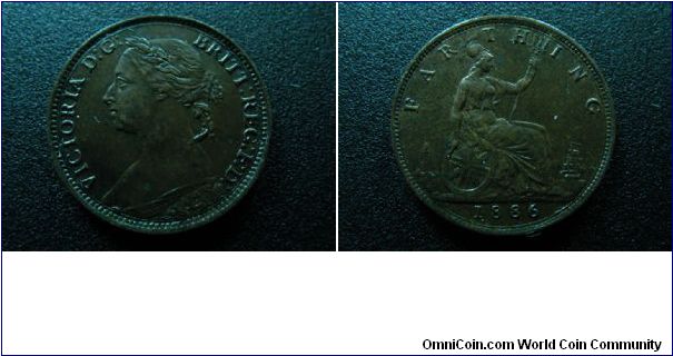 Queen Victoria farthing
(a/EF)