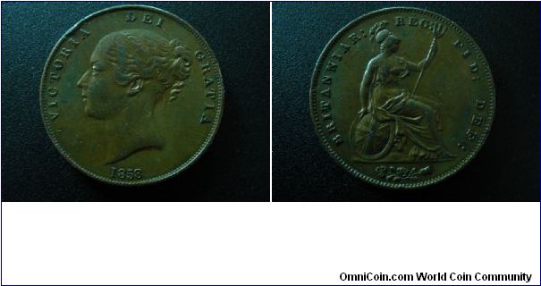 Queen Victoria penny
(a/EF)