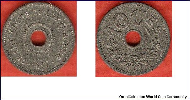 10 centimes
WW i issue
zinc