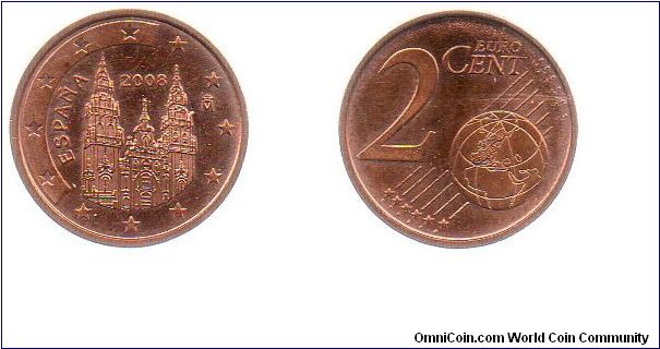 2000 2 Euro cents