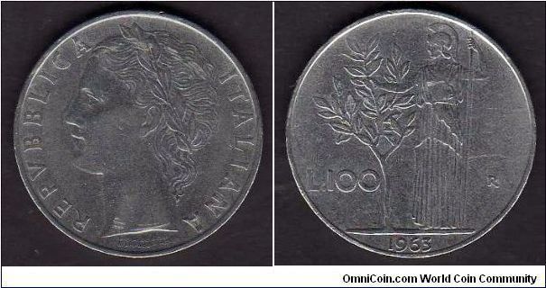 100 Lire__

km# 96__

1955-1989__

1