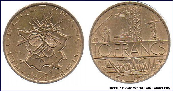 1976 10 Francs