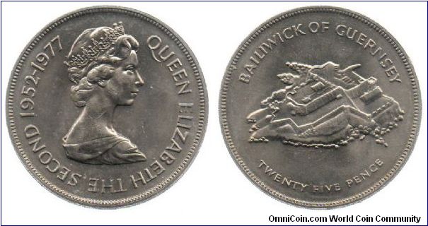 1977 25 pence