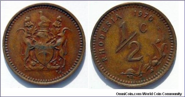 1/2 cent.