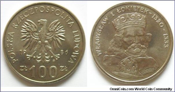 100 zlotych.
King Wladislaw I Lokietek
(1320-1333)