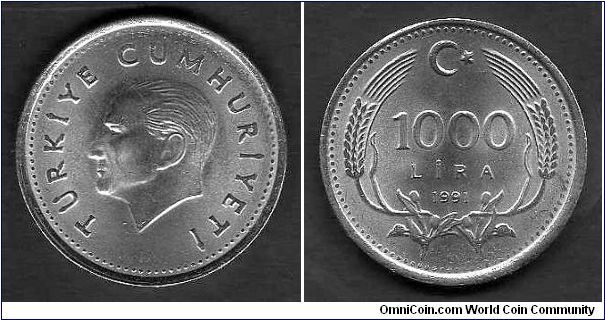 1000 Lira

km# 997
==================
1990-1994
==================
50