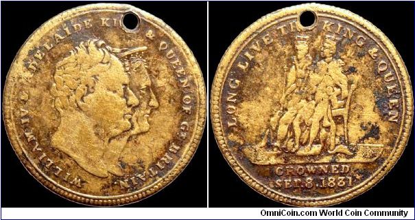 Coronation of William IV, Great Britain.

RRR                                                                                                                                                                                                                                                                                                                                                                                                                                                                     