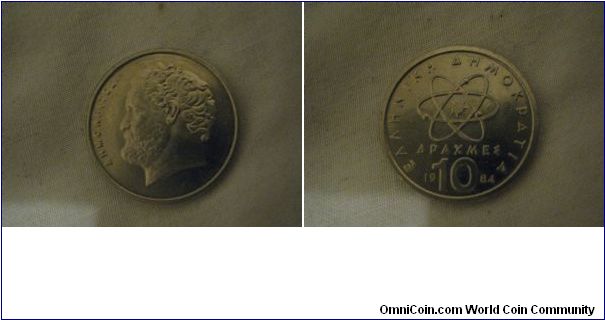 a nice 1984 10 drachma