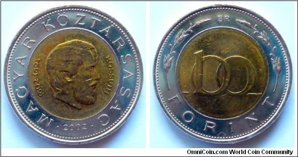 10 forint.
Lajos Kossuth
(1802-1894)