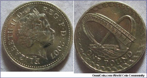 another off-centre pound, this time on both sides