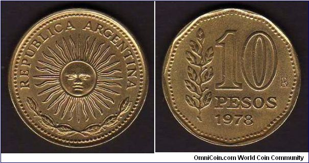 10 Pesos

km# 72
==================
1976-1978
==================