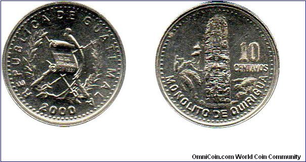 2000 10 centavos