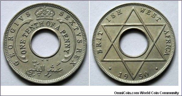 1/10 penny 1950 (KN)