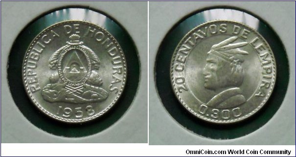 20 centavos.
Ag 900