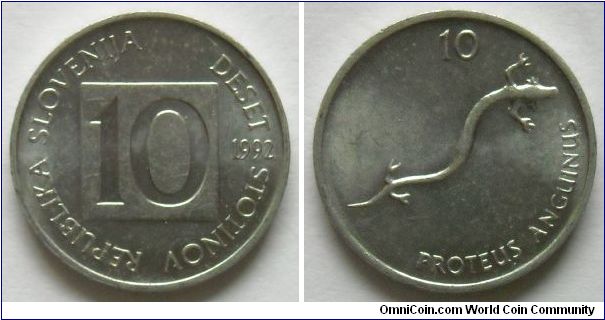 10 stotinov.