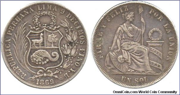 1869 1 Sol