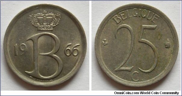 25 centimes.
Belgique