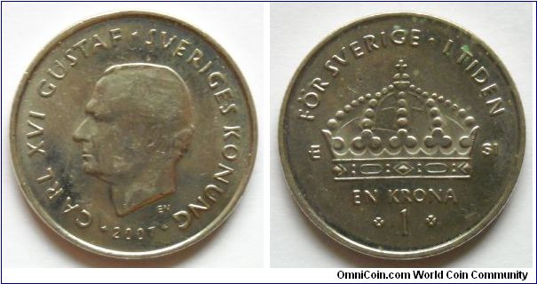 1 krona.