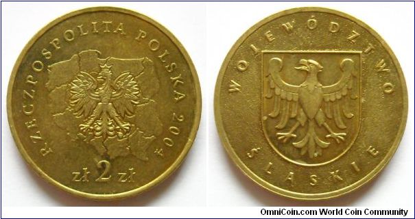 2 zlote.
Slaskie Voivodeship