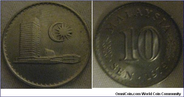 a wonderful 10 sen from malaysia 1st series in a lustrous state, becoming hard to come by as a circulation piece