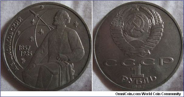 1987 rouble subdued lustre