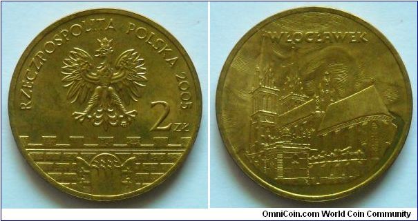 2 zlote.
Historical Cities in
Poland;
Wloclawek