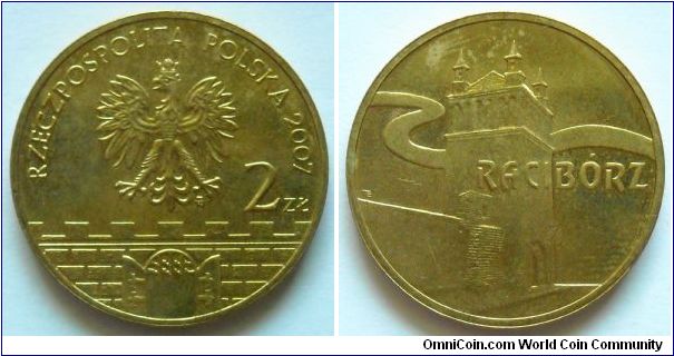 2 zlote.
Historical Cities in
Poland;
Raciborz