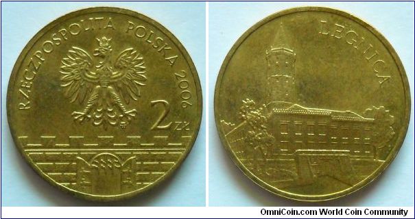 2 zlote.
Historical Cities in
Poland;
Legnica