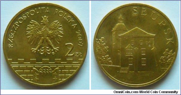 2 zlote.
Historical Cities in
Poland;
Slupsk