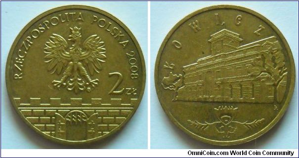 2 zlote.
Historical Cities in
Poland;
Lowicz