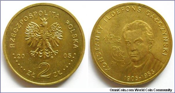 2 zlote.
Konstanty Ildefons
Galczynski
(1905-1953)