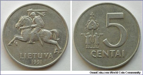 5 centai.