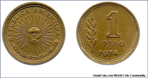 1974 1 Peso