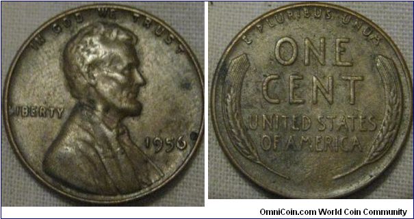 nice 1956 cent