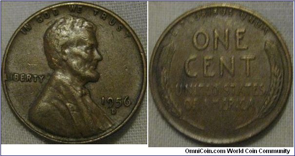 mice 1956 D cent