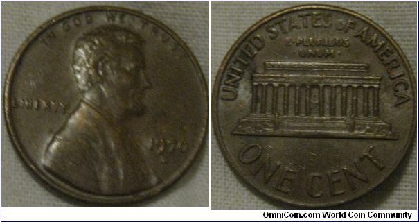 nice 1970 D cent, subdued lustre, very nice also seems to be a flatter o in oF