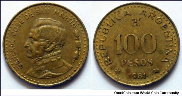 100 pesos.